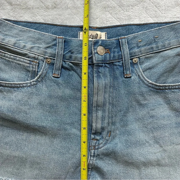 Madewell The Perfect Jean Shorts Distressed Size 29 - Picture 5 of 7